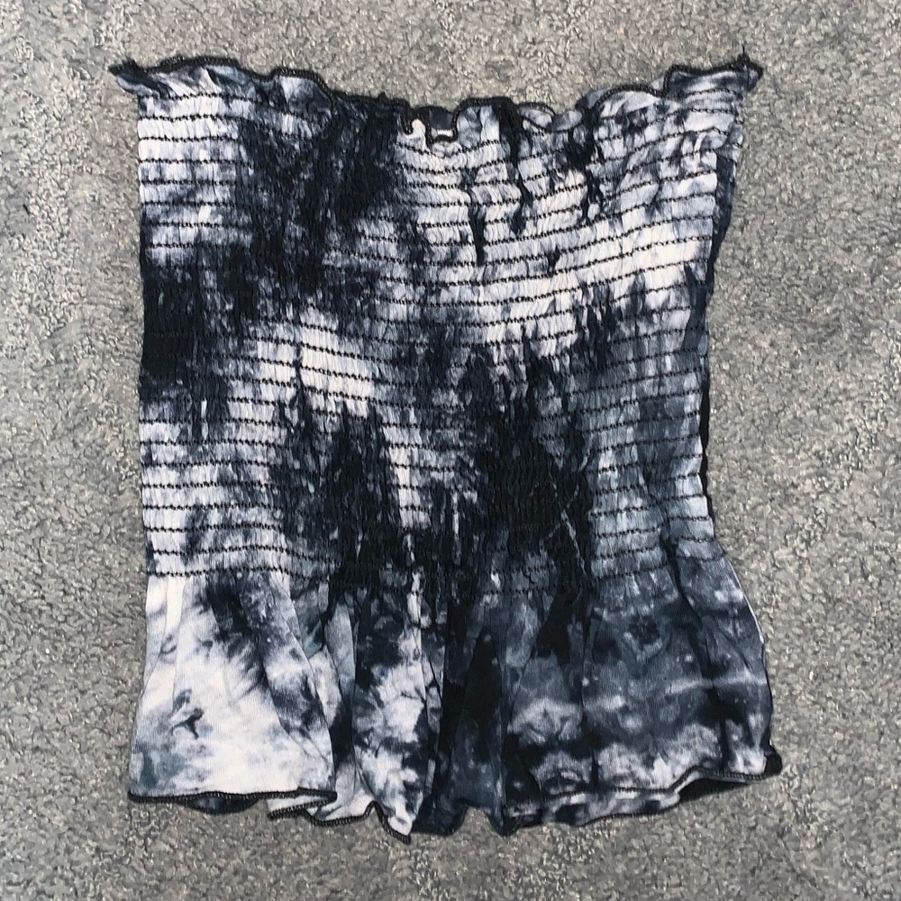 Tye dye tube top